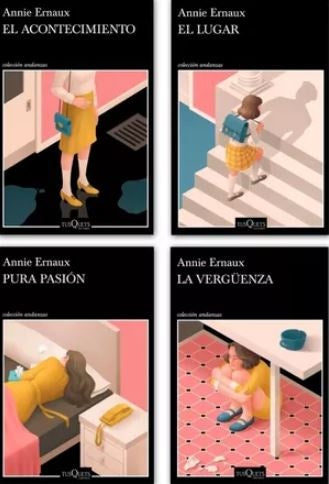 Pack Premio Nobel de Literatura 2022 | Annie Ernaux