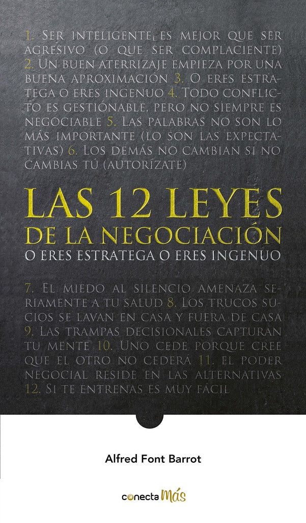 12 LEYES DE LA NEGOCIACION, LAS | Alfredo Font Barrot