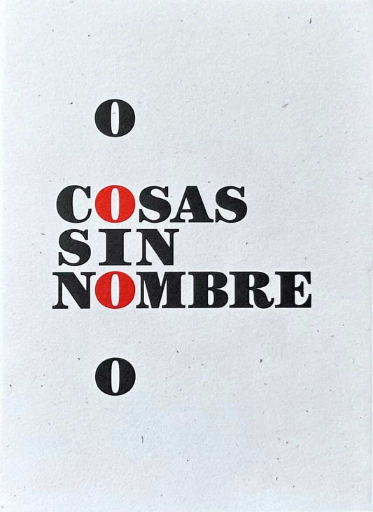Cosas sin nombre | Violeta Barrientos Silva