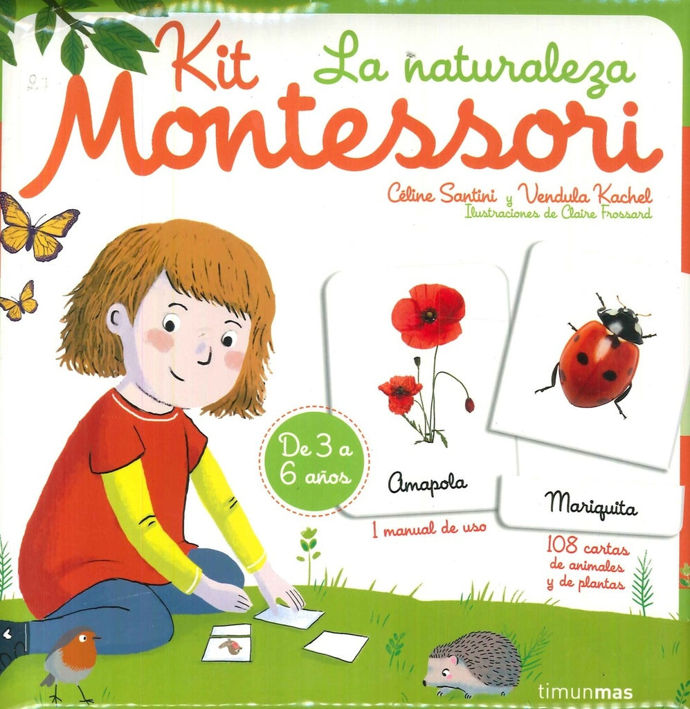 Kit Montessori. La naturaleza | Céline Santini | Vendula Kachel