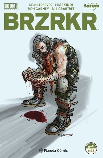 BRZRKR nº 04/12 | Keanu Reeves | Matt Kindt | Ron Garney