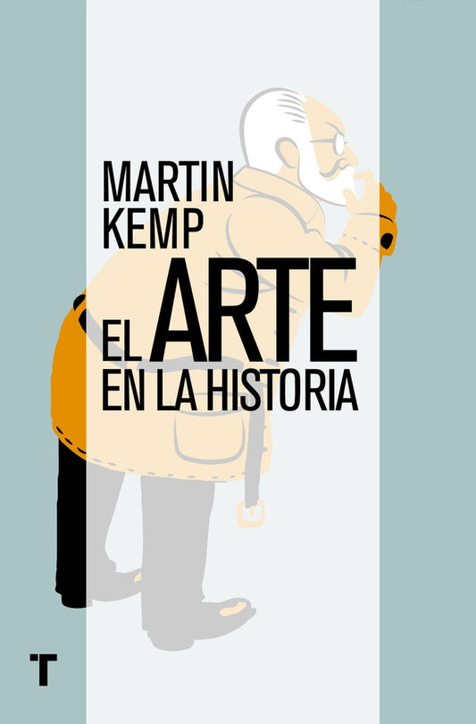 Libro de arte en la historia, portada con retrato y tipografía negra