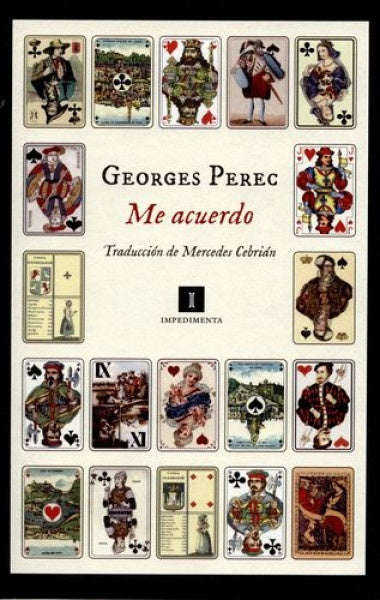 ME ACUERDO | Georges Perec