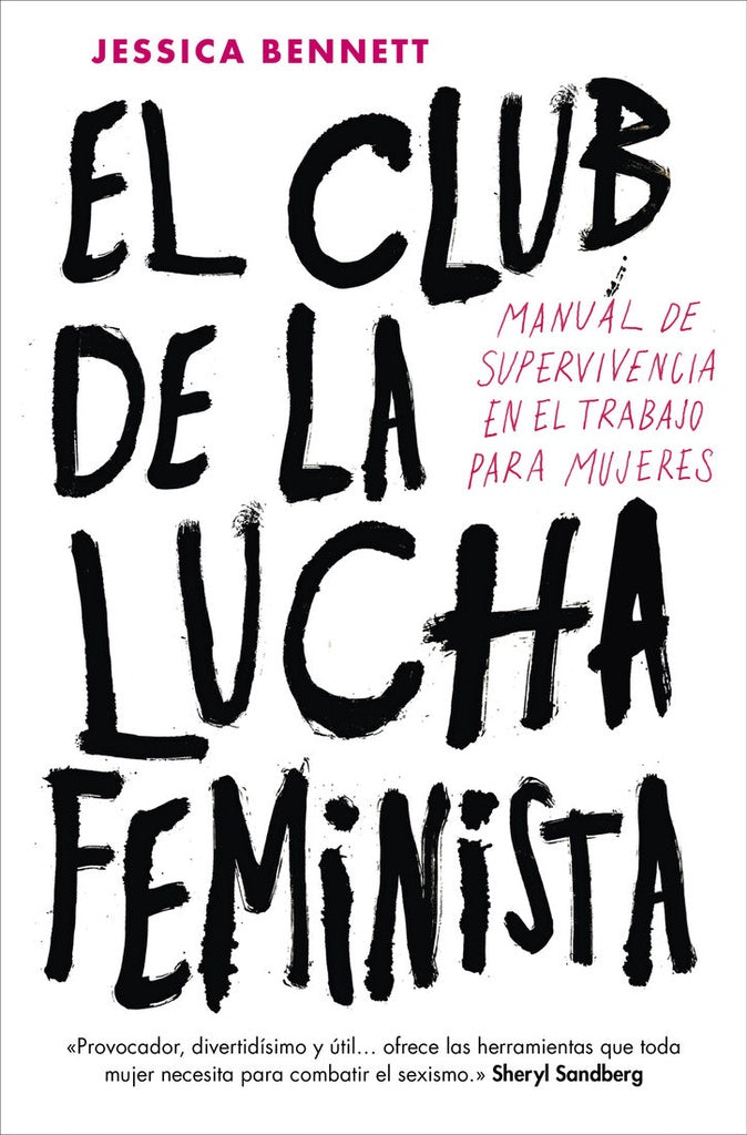Libro de tapa blanda con portada negra: “El club de la lucha feminista”