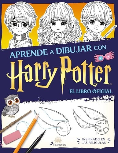 APRENDE A DIBUJAR CON HARRY POTTER | J. K. Rowling