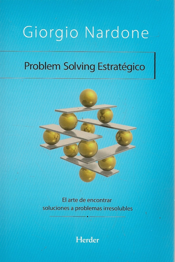 PROBLEM SOLVING ESTRATÉGICO | Giorgio Nardone