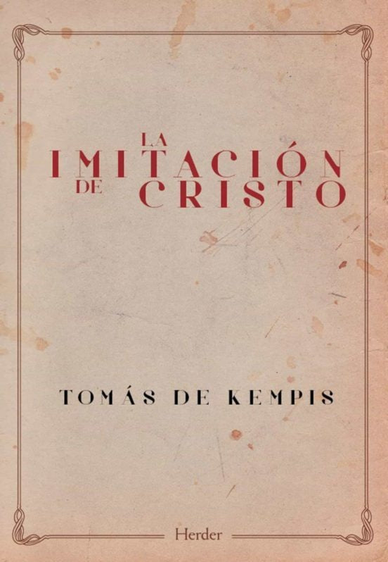 IMITACION DE CRISTO N.E | TOMAS DE KEMPIS