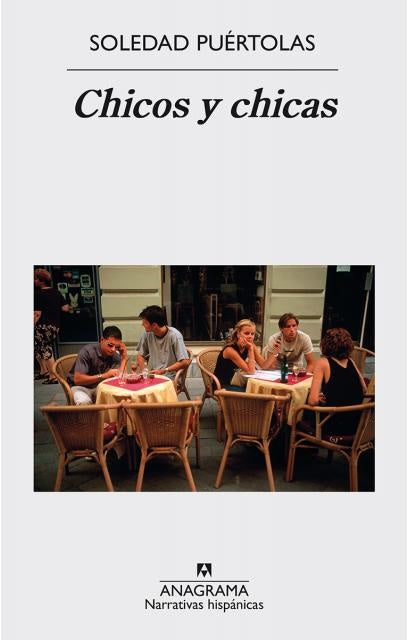 Libro 'Chicos y chicas' de Anagrama, portada con escena familiar