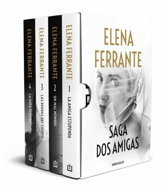 TETRALOGIA LA AMIGA ESTUPENDA (ESTUCHE) | Elena Ferrante