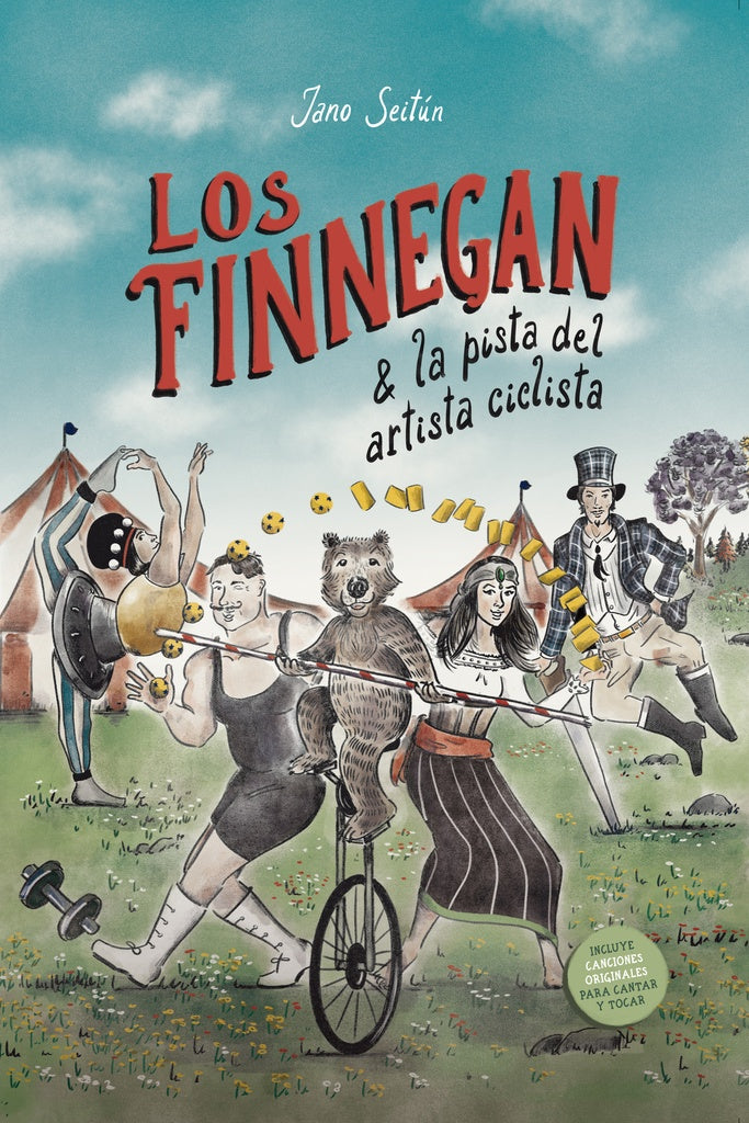 Los Finnegan y la pista del artista ciclista | Jano Seitún