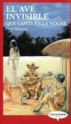 Libro de portada con ilustración de personajes y título "EL AVE INVISIBLE"