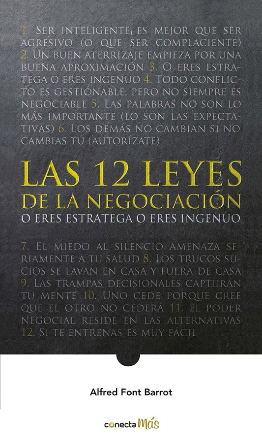 12 LEYES DE LA NEGOCIACION, LAS | Alfredo Font Barrot