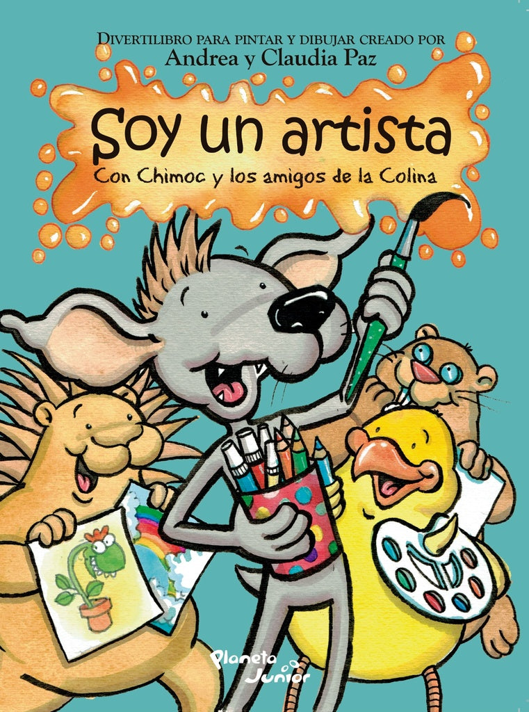 Soy un Artista con Chimoc y los Amigos de la Colin | Andrea Paz