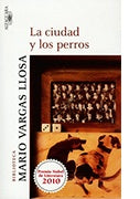 Libro Mario Vargas Llosa: portada 'La ciudad y los perros' con ilustración