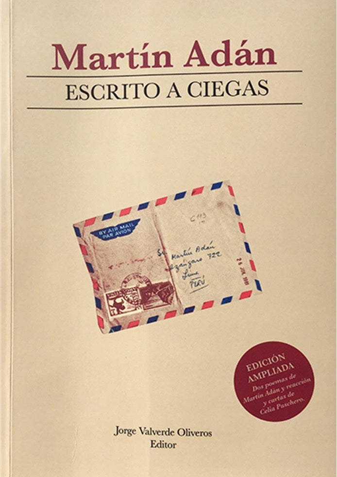 Escrito a ciegas  | Martín Adán
