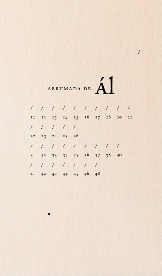 Abrumada de Ál | Paula Bruce Rheineck