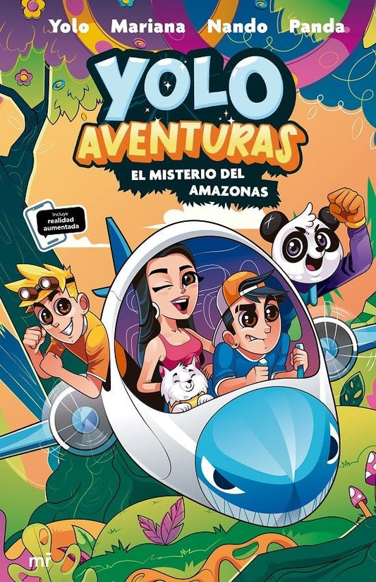 Yolo Aventuras 2. El misterio del Amazonas | Nando  Mariana y Panda Los aventureros: Yolo