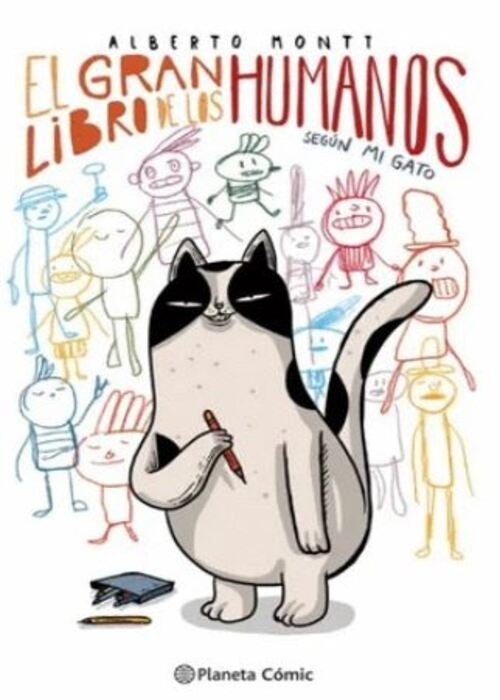 El gran libro de los humanos según mi gato | Alberto Montt