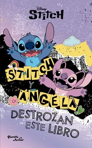 Stitch & Angela destrozan este libro | Disney
