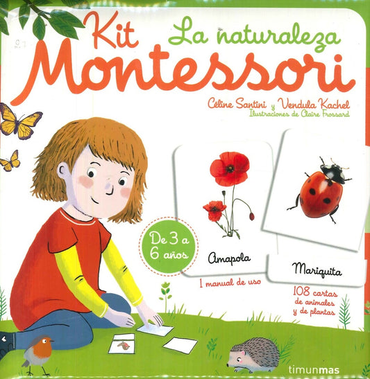 Kit Montessori. La naturaleza | Céline Santini | Vendula Kachel