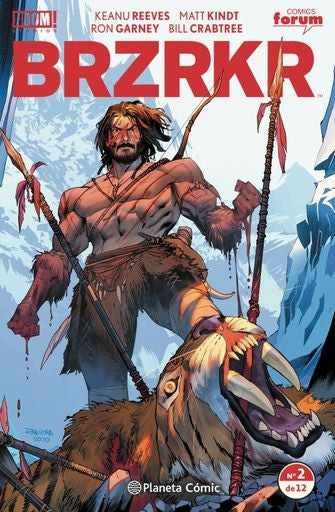 BRZRKR nº 02/12 | Keanu Reeves | Matt Kindt | Ron Garney