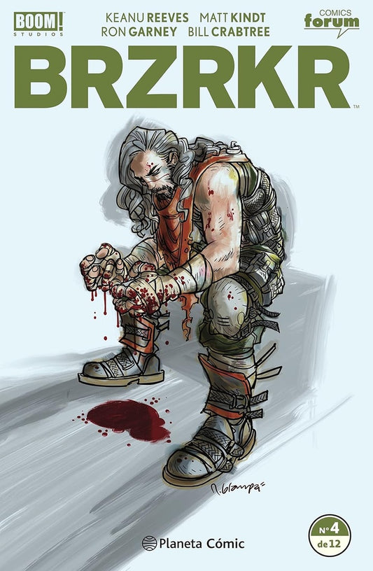 BRZRKR nº 04/12 | Keanu Reeves | Matt Kindt | Ron Garney