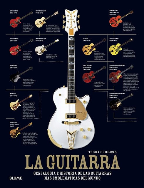 LA GUITARRA. GENEALOGIA E HISTORIA DE LAS GUITARRAS MAS EMBLEMATICAS DEL MUNDO | TERRY BURROWS