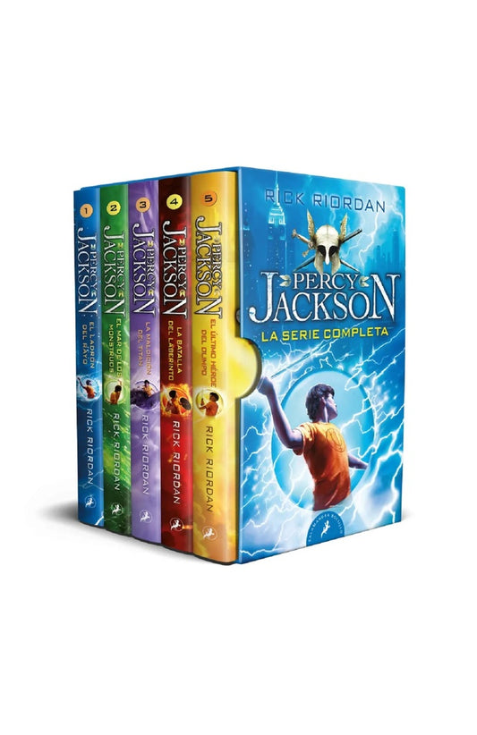 ESTUCHE PERCY JACKSON NAVIDAD (CAST). | Rick Riordan