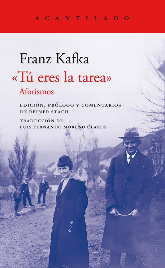 "TÚ ERES LA TAREA" | Franz Kafka