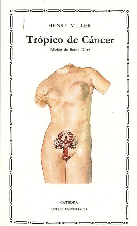 TROPICO DE CANCER | HENRY MILLER