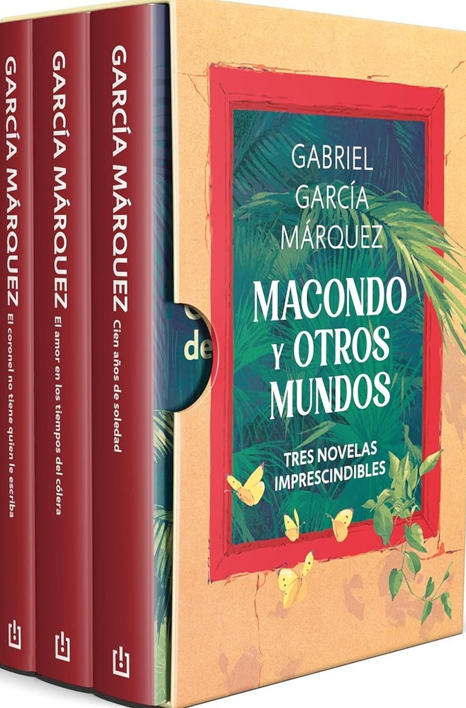 ESTUCHE GABO ESENCIAL 3 TOMOS: CIEN AOS DE SOLEDAD / AMOR EN LOS TIEMPOS DEL COLERA / CORONEL NO TIE | GABRIEL/RIVERA  LUISA GARCIA MARQUEZ