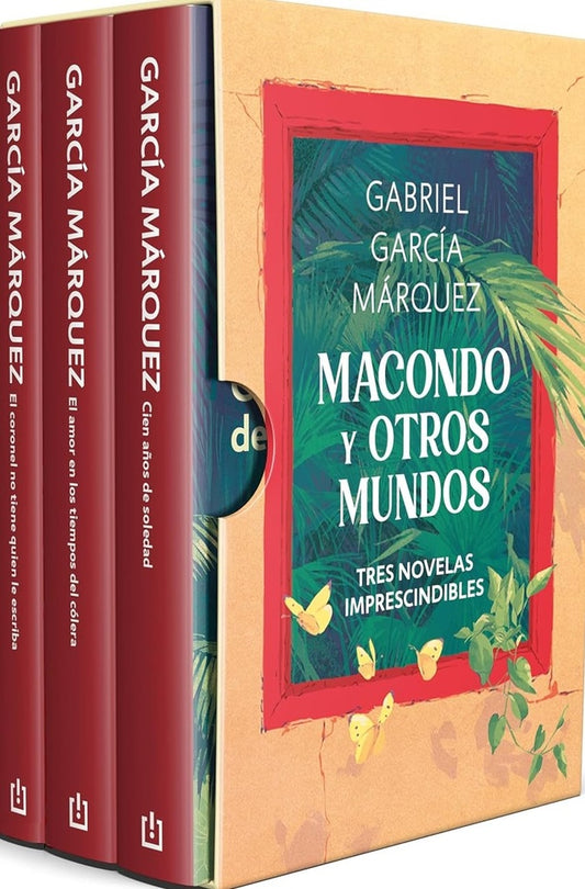 ESTUCHE GABO ESENCIAL 3 TOMOS: CIEN AOS DE SOLEDAD / AMOR EN LOS TIEMPOS DEL COLERA / CORONEL NO TIE | GABRIEL/RIVERA  LUISA GARCIA MARQUEZ