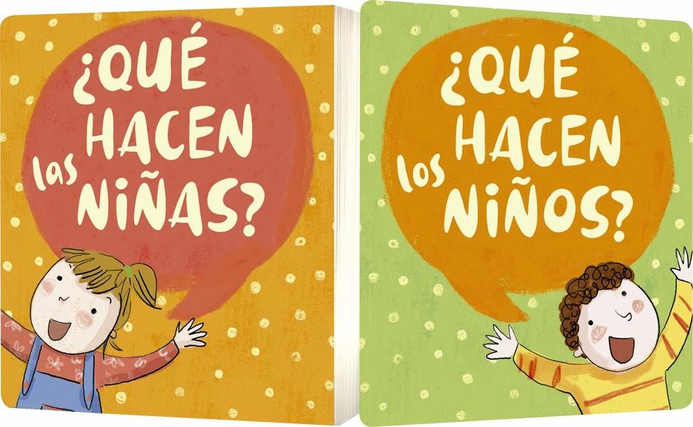 ¿QUÉ HACEN LAS NIÑAS? ¿QUÉ HACEN LOS NIÑOS? (PIC) | Irene Biemmi