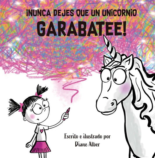 ¡NUNCA DEJES QUE UN UNICORNIO GARABATEE! | DIANE ALBER