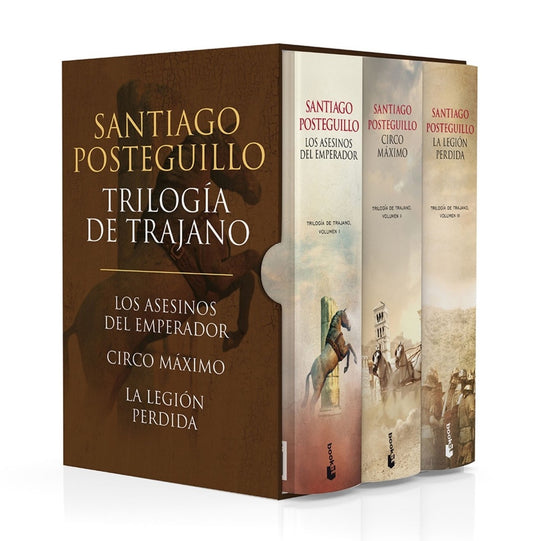 Estuche trilogía de Trajano | Santiago Posteguillo