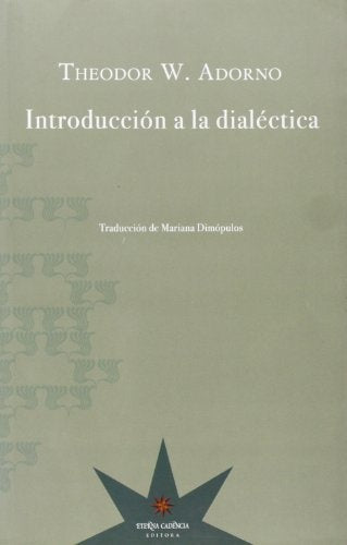Introducción a la dialéctica | Theodor Adorno