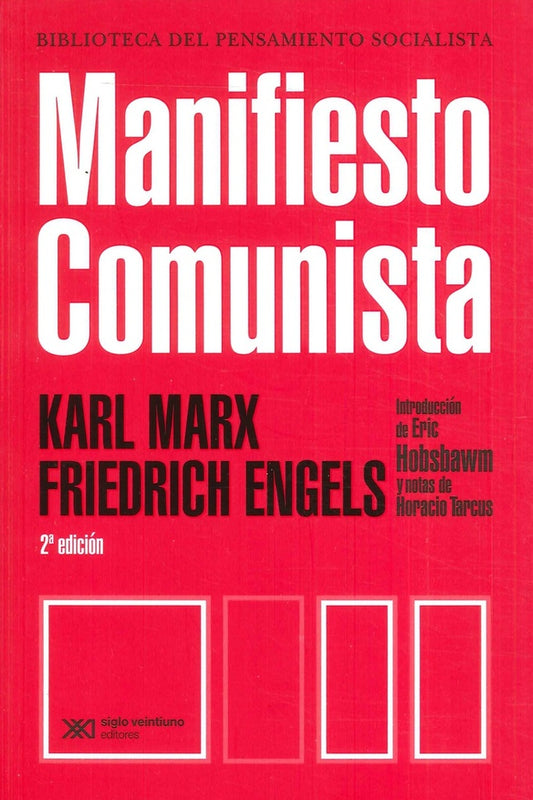 MANIFIESTO COMUNISTA | ENGELS y otros MARX